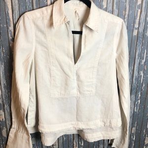 Free People Women’s Long Sleeve Boho Shirt XS